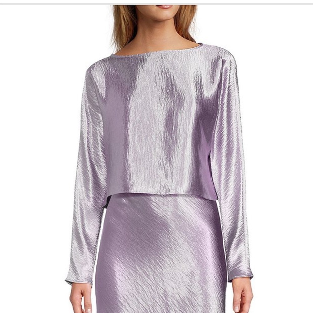 ANTONIO MELANI Lavender Skirt Set
